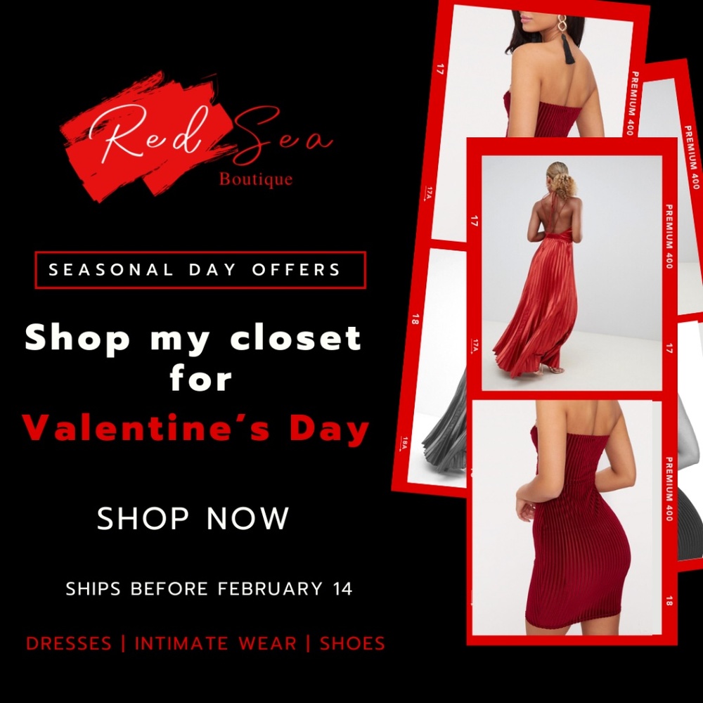 Valentine's Day Closet ❤️ SHOP NOW ❤️
